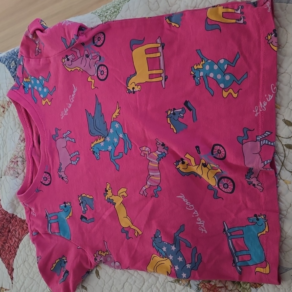 Life is Good Unicorn tee 4T